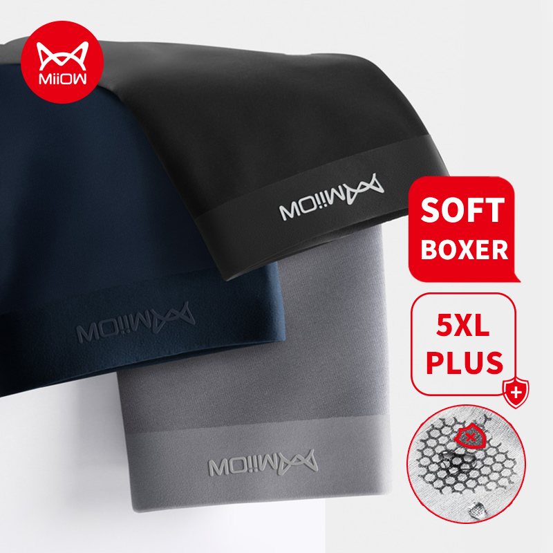Boxer Brief Pack Cotton - Ata iOW 3Pcs Coton Biologique Hommes