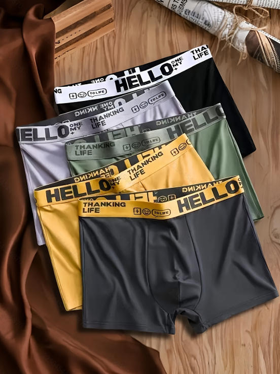 Lot de 5 boxers pour hommes en - Multi Pack Underwear avis et prix