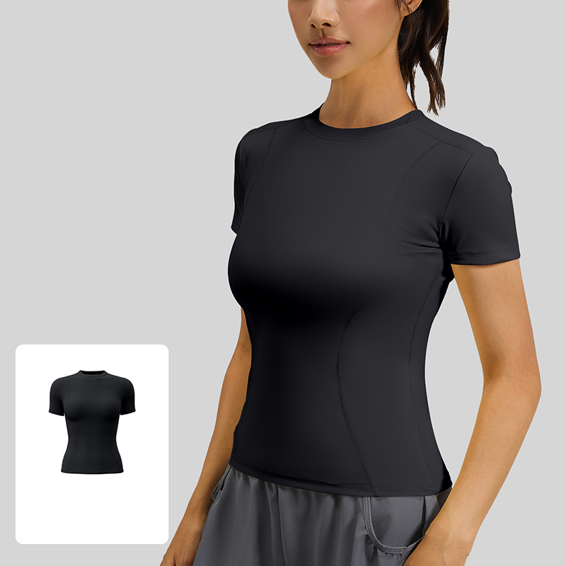 T-shirt de yoga ajusté pour fe - T Shirt Tight Fit avis et prix