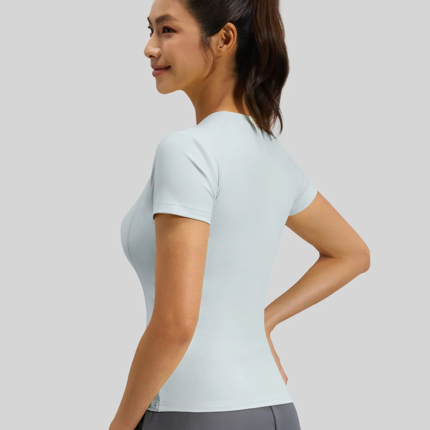T-shirt de yoga ajusté pour fe - T Shirt Tight Fit avis et prix