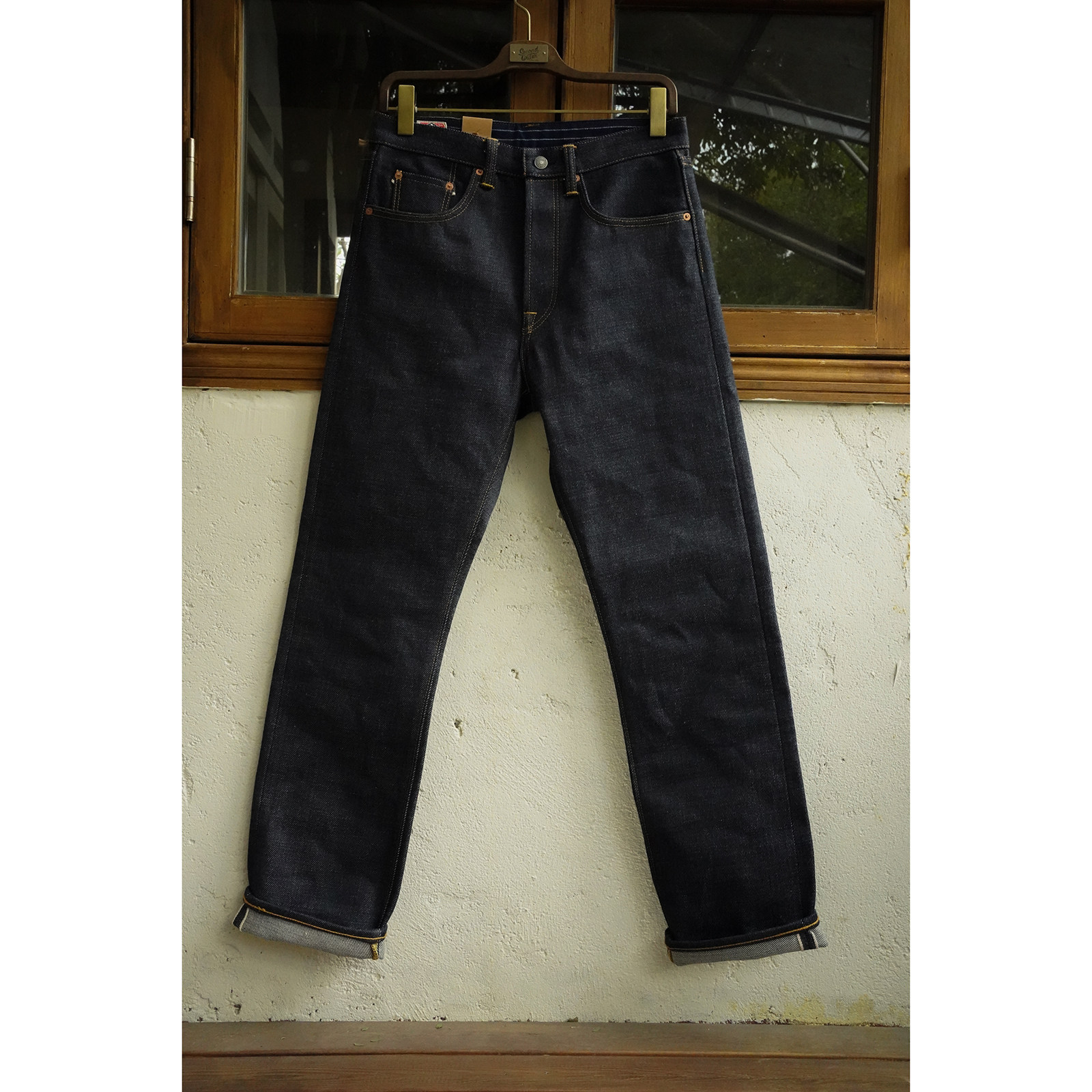 BOB DONG N235 Jean en denim br - Levis Jeans 501 avis et prix