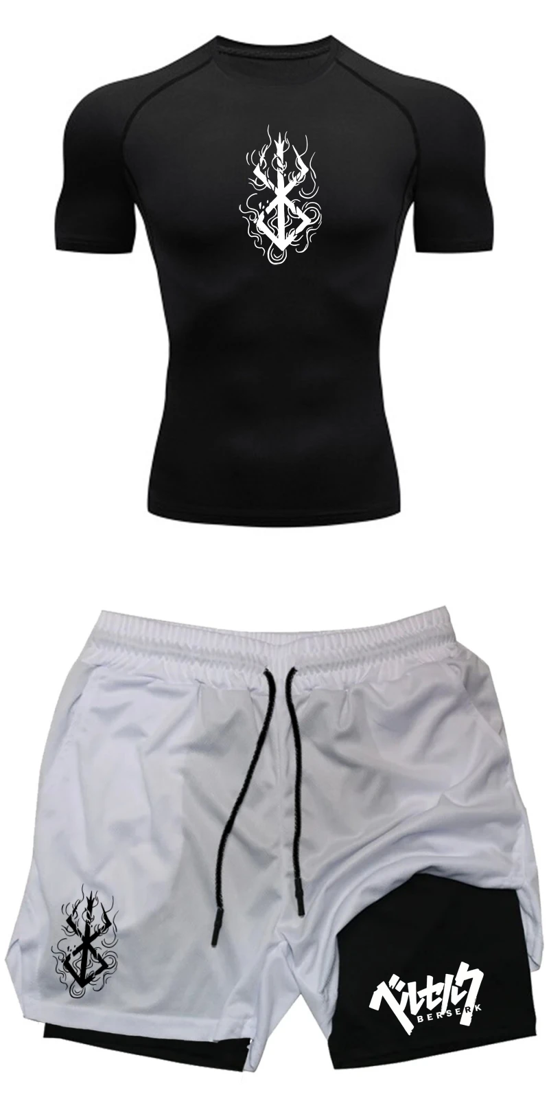 Ensemble de sport d'été pour h - Compression Shorts Athletes avis et prix