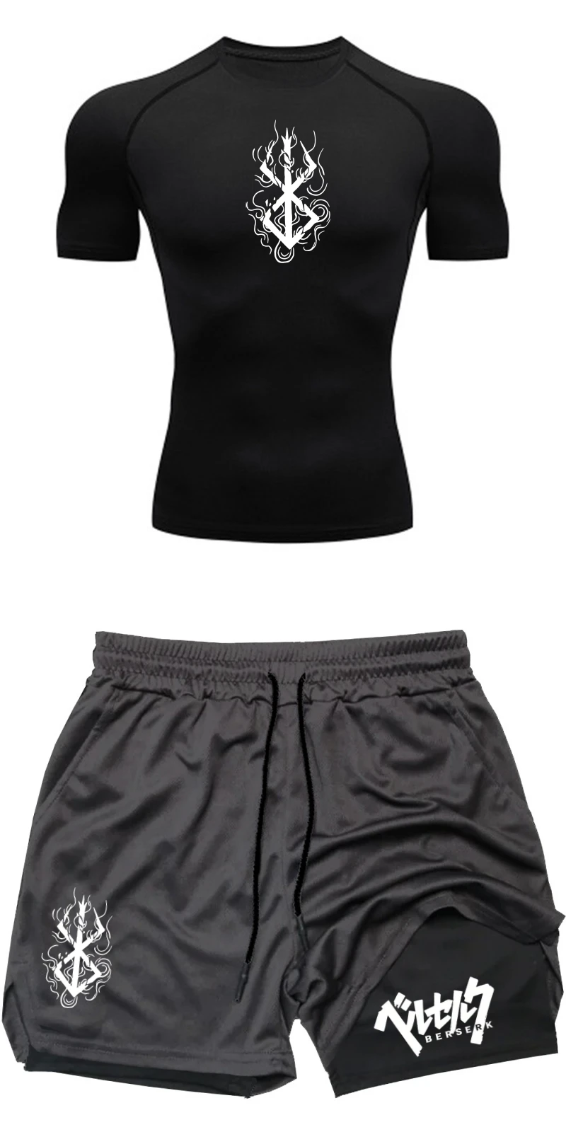 Ensemble de sport d'été pour h - Compression Shorts Athletes avis et prix