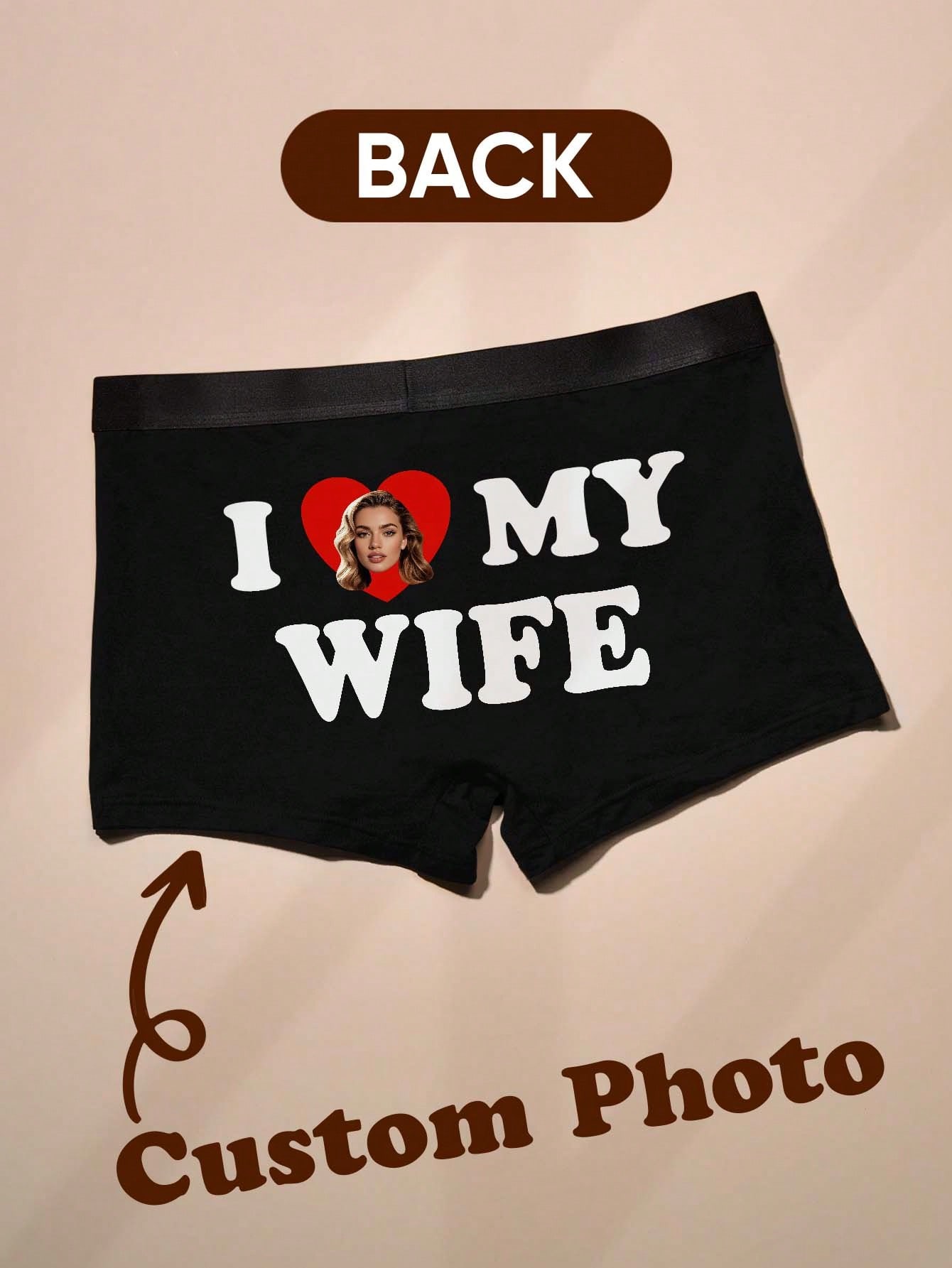 Boxers personnalisés avec phot - Boxer Brief Pack Cotton avis et prix